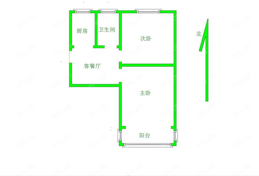荣巷新村    简装2室1厅