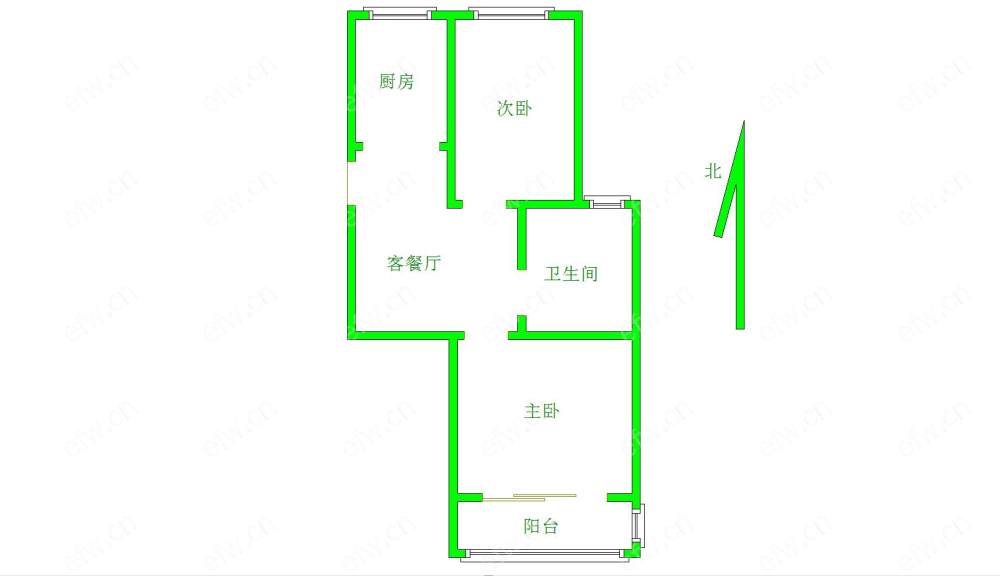 桃源居   精装2室1厅