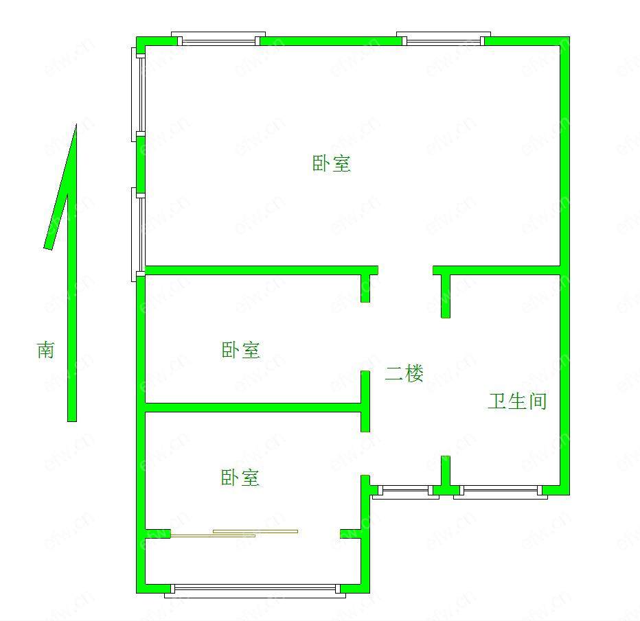 绿地香颂（别墅） 3室2厅 128平