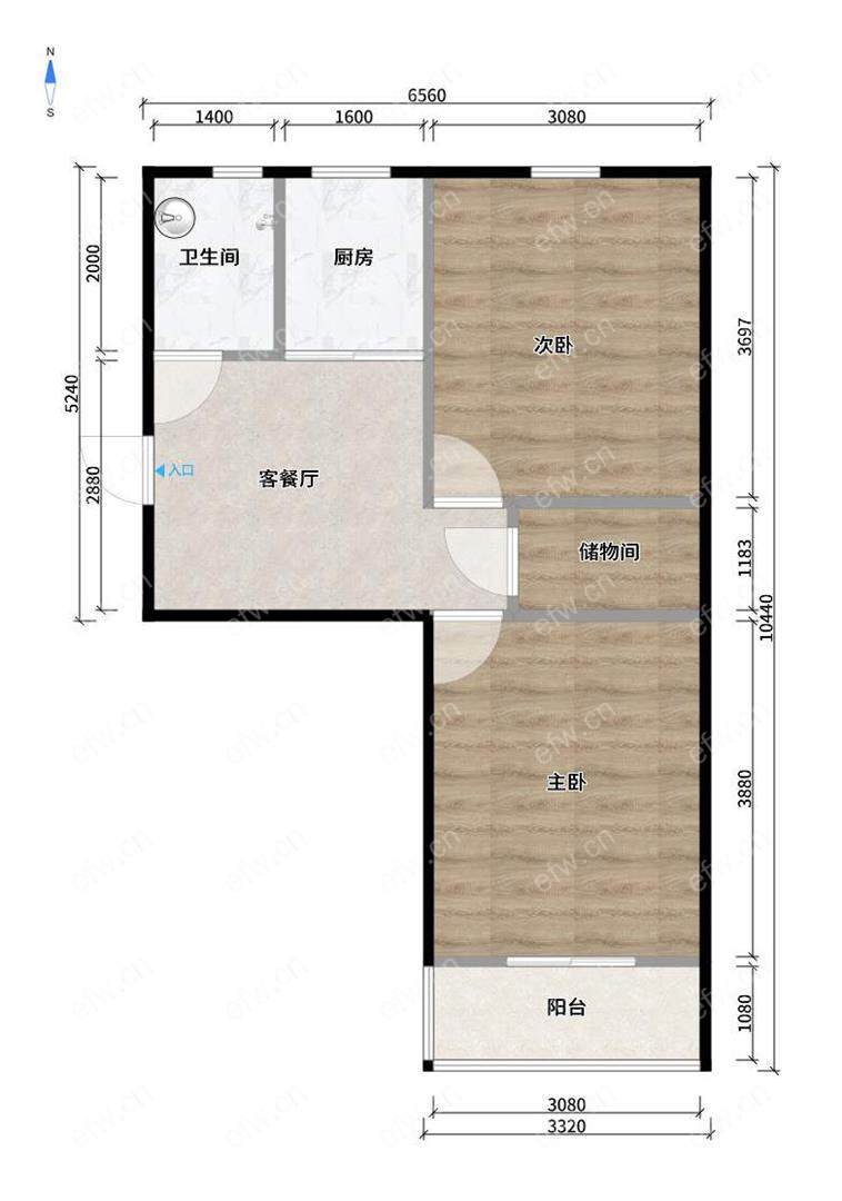 惠龙新村 两房 南北通透