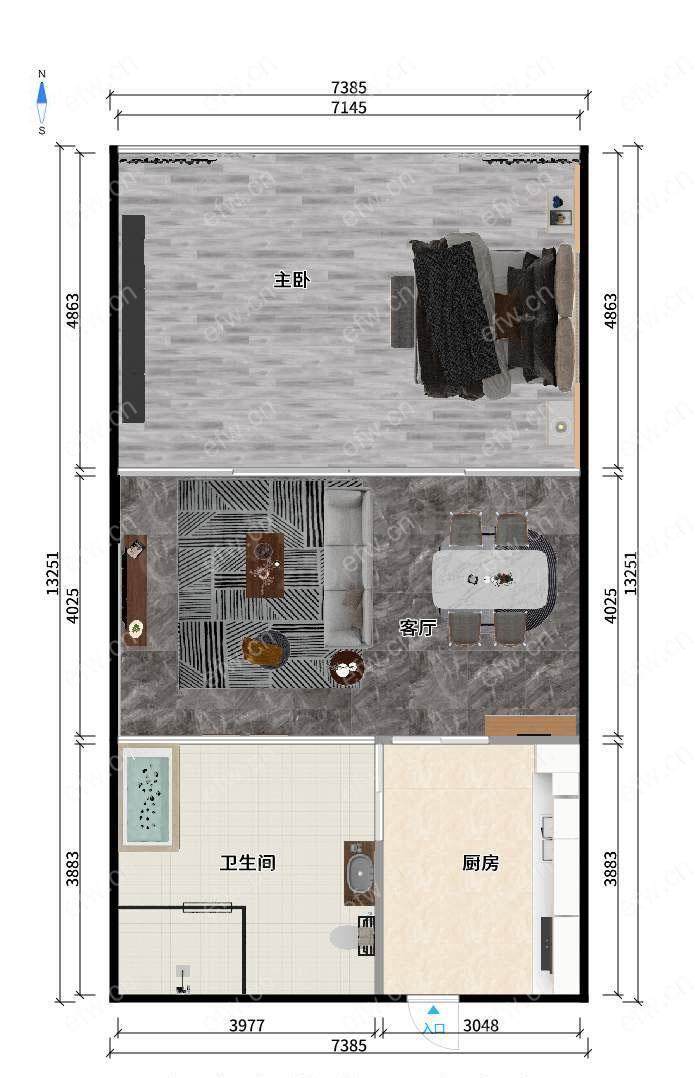 房东诚心出售 复试挑高 随时看房