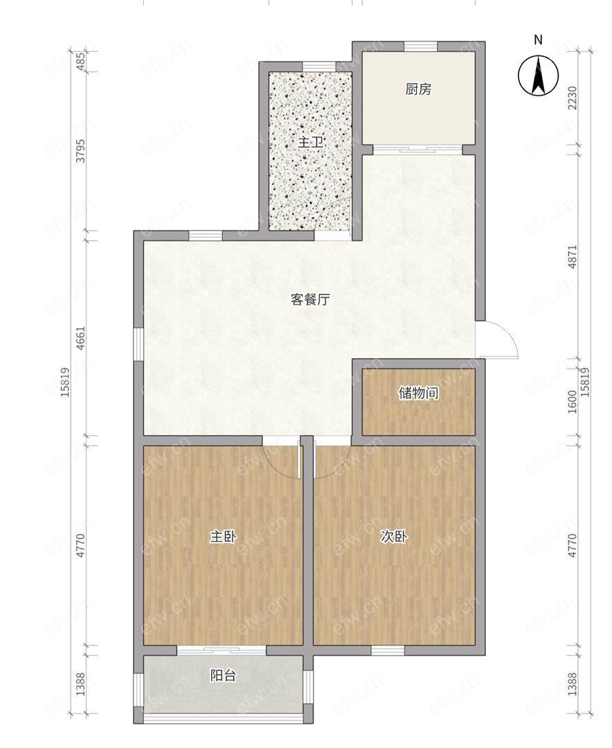 五河苑 2室1厅.......