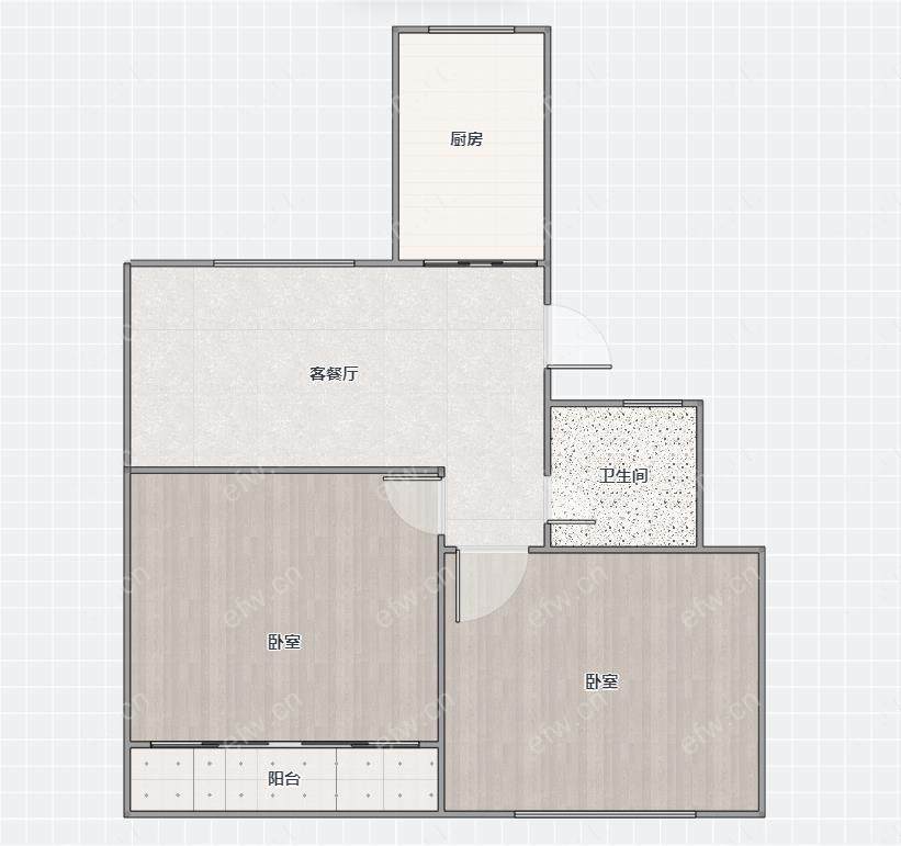 楼梯四楼简装两房出售