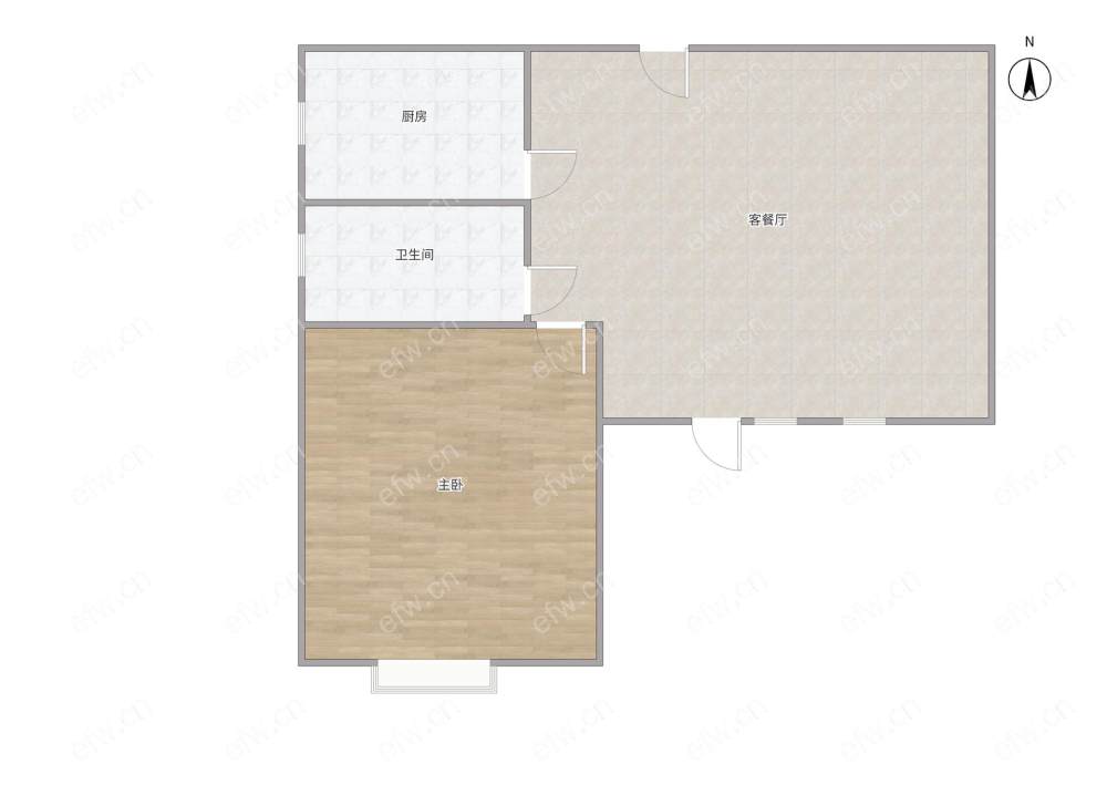 room房,village 格局工整合理