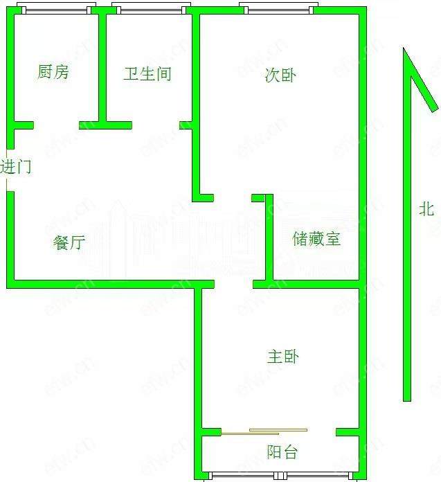 2室出租 低楼层 现代精装