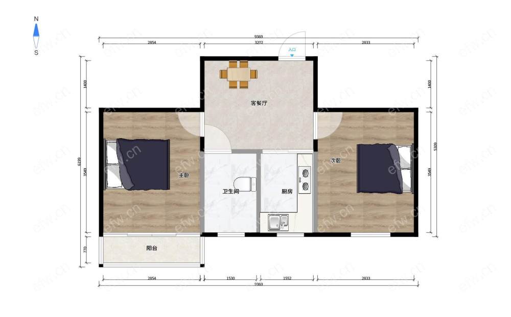 精装修 中间楼层非顶楼 随时看房