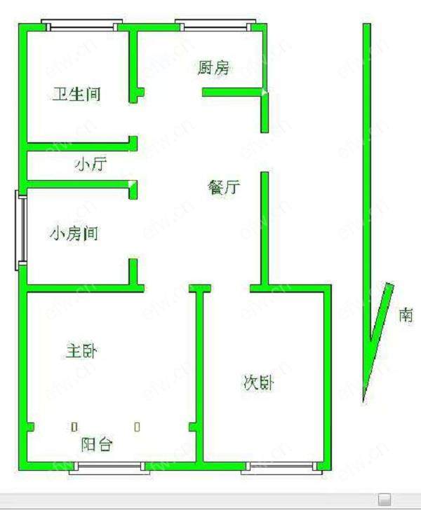 荷花里 经典3房 东边户 全明 精装修！