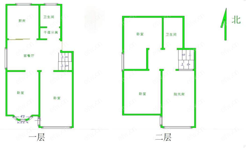 竹苑新村东区 精装六楼顶带阁