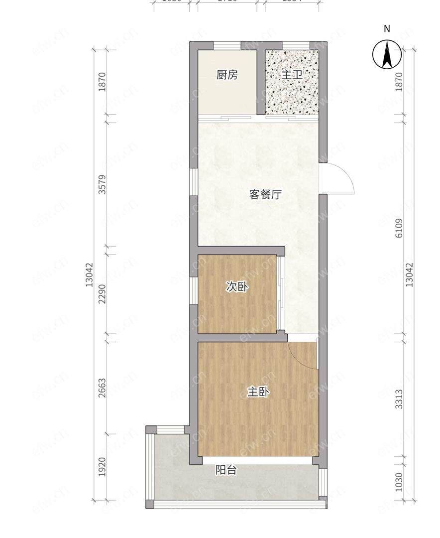 五河新村     1室1厅