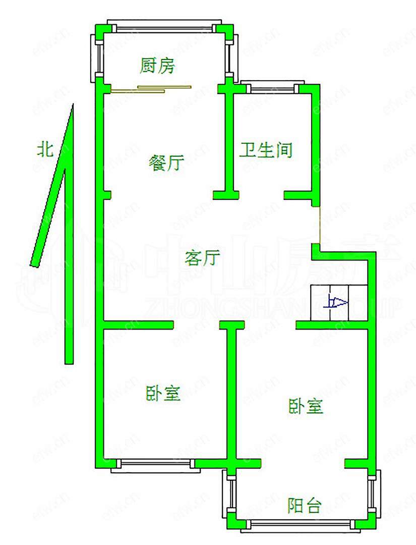 沁园新村A区   2室2厅  顶带阁 近茂业 近地铁 近菜场