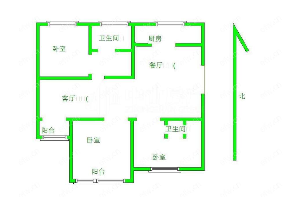 祥育苑3房2厅2卫出售