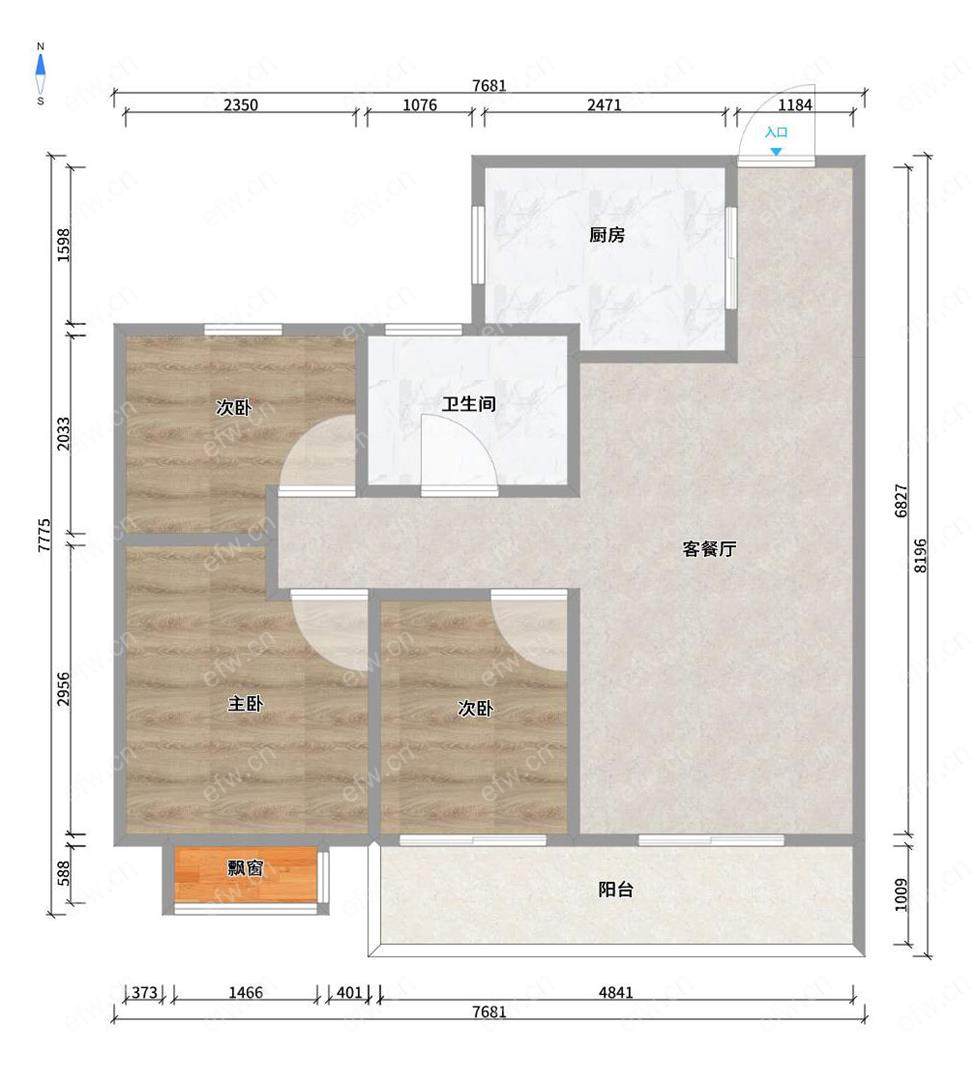 3房豪装拎包即住,阳光城印月文澜尽享优雅品质,多重阳台+飘窗