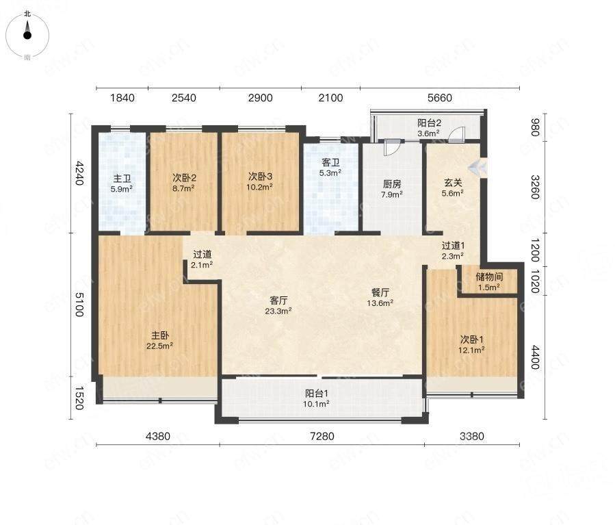 建发静学和鸣 年轻时尚,4居室,观景房,落地大飘窗,采光视野一流