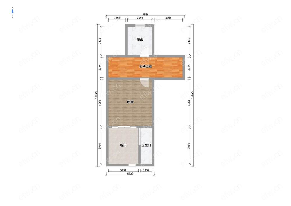 建设新村 1房 全明户型 另送家电