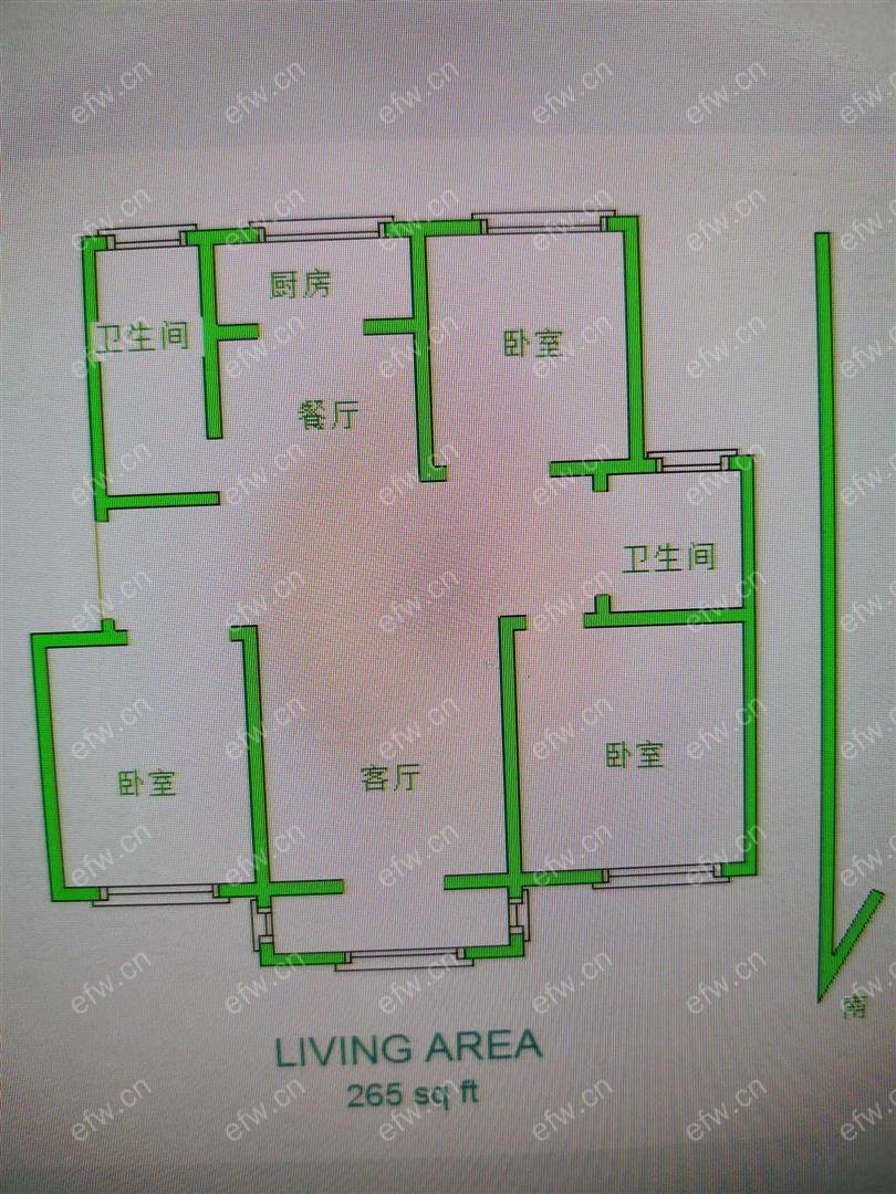 3房豪装拎包即住,华夏青城（怡景苑）尽享优雅品质,多重阳台+飘窗