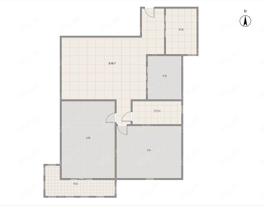 village 经典room房 东边户 全明 精装修！