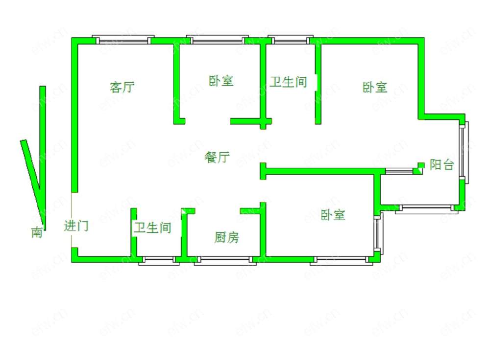 景观房，五爱小学，可用
