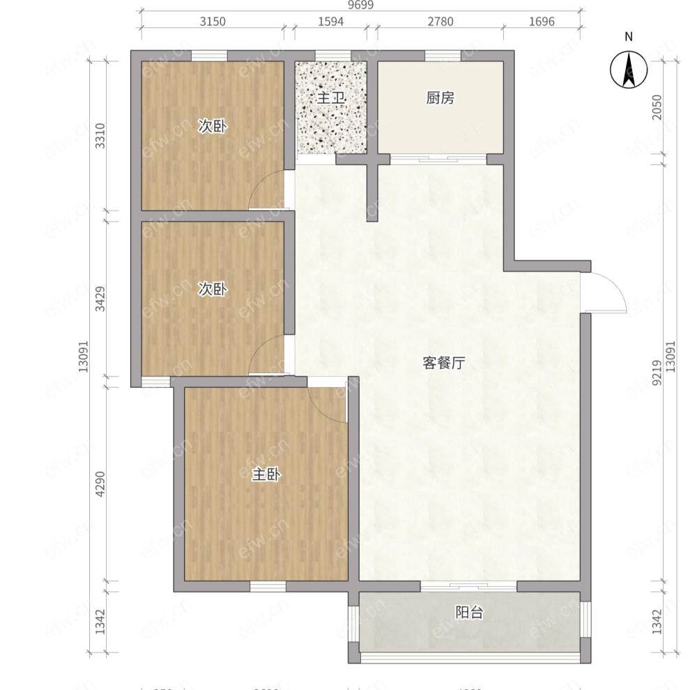富城湾 精装3房 房东自住装修 看房方便