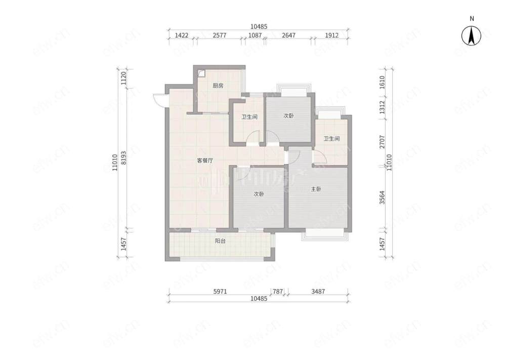 婚装全明东边户room房,village 格局工整合理