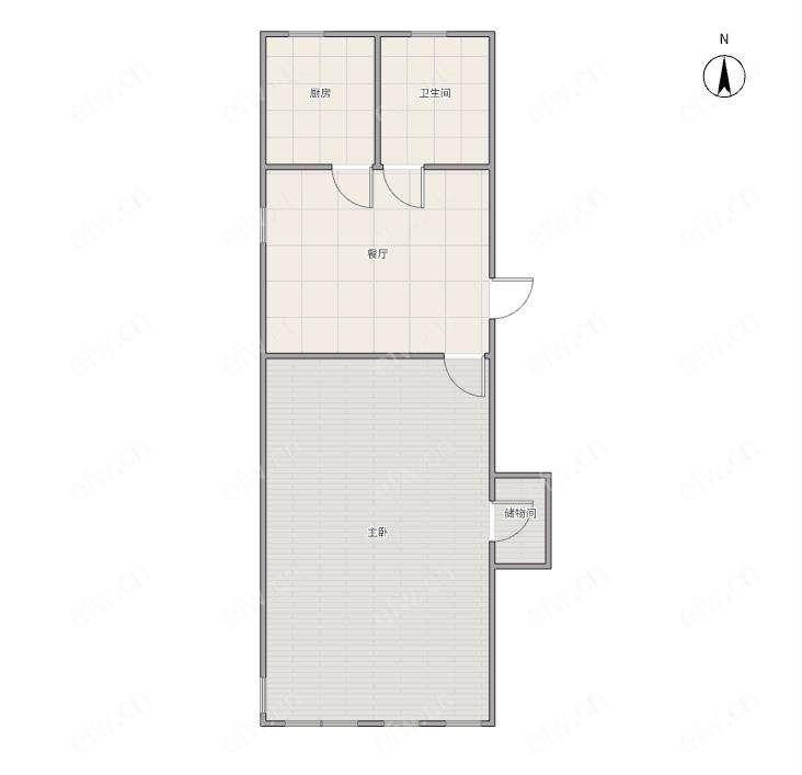 刘潭新村 1室1厅