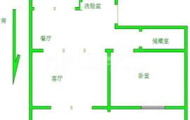 婚装全明东边户2房,刘潭二村 格局工整合理