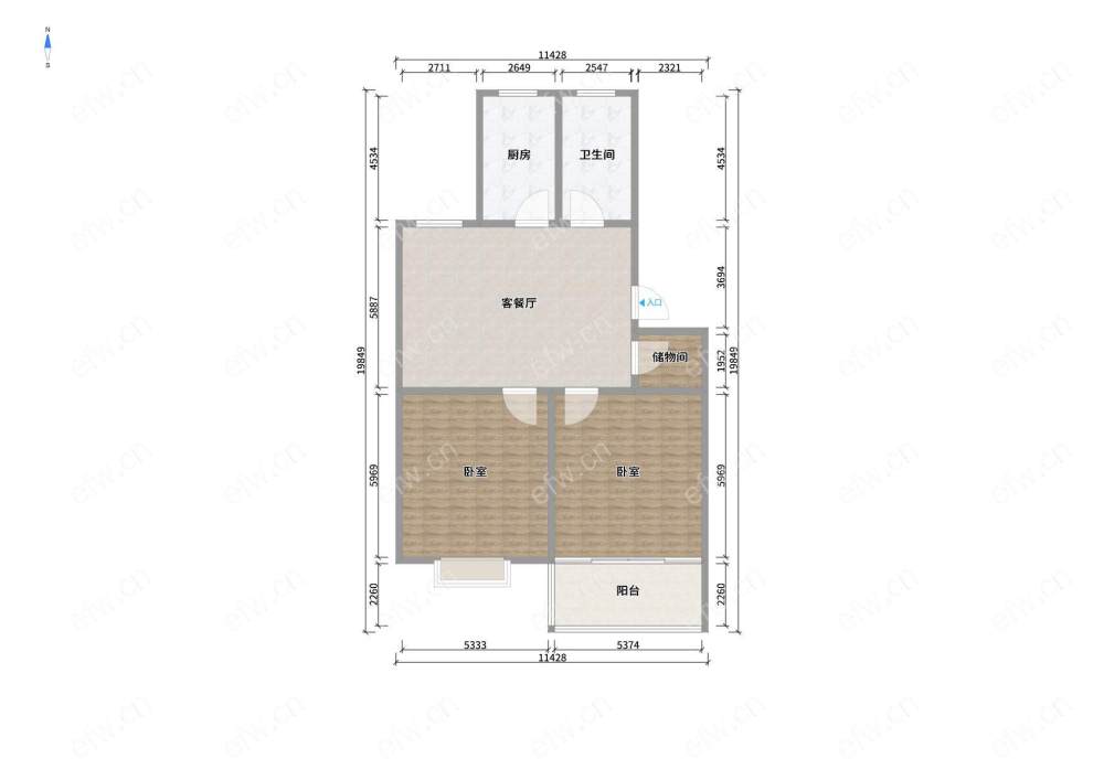 婚装全明东边户room房,village 格局工整合理