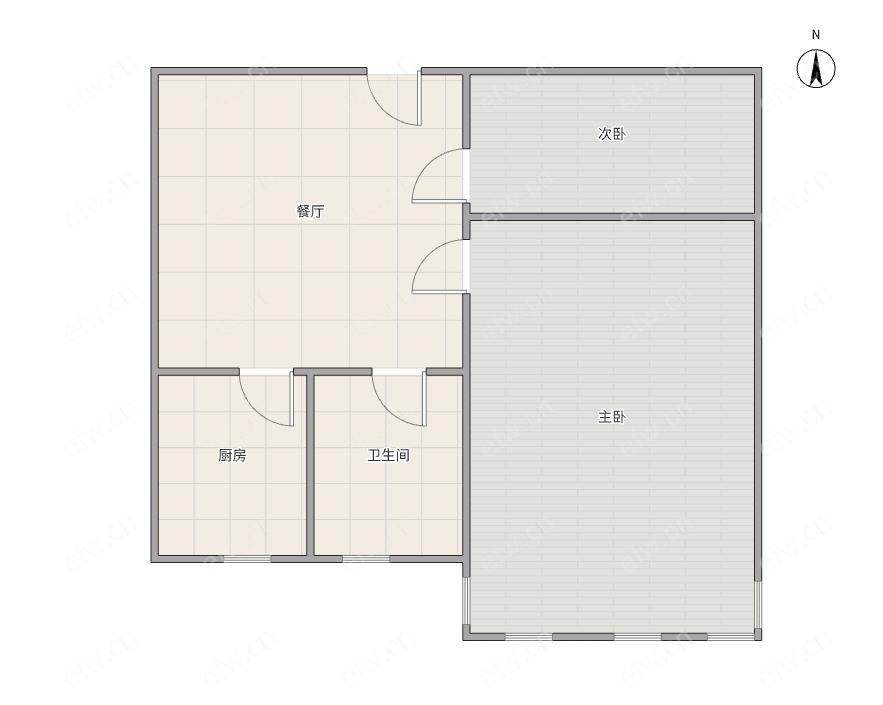 棉花巷 2房 全明户型 另送家电