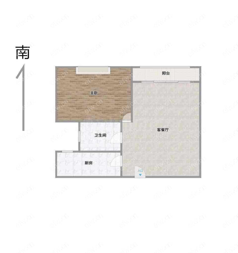 大丁佳苑   1室2厅