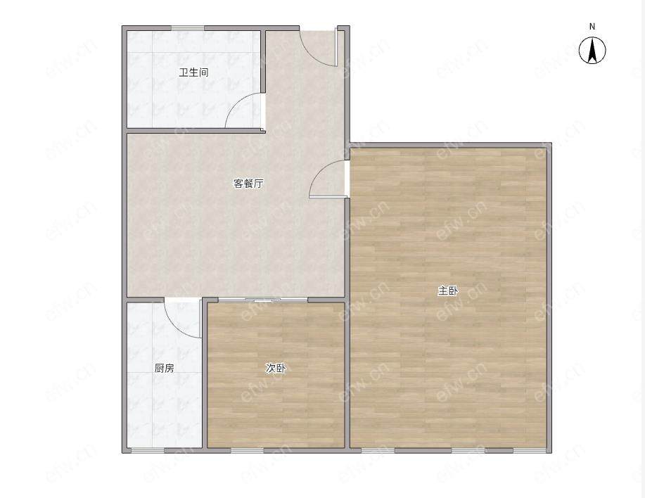 风雷新村西区（1-164） 1室1厅
