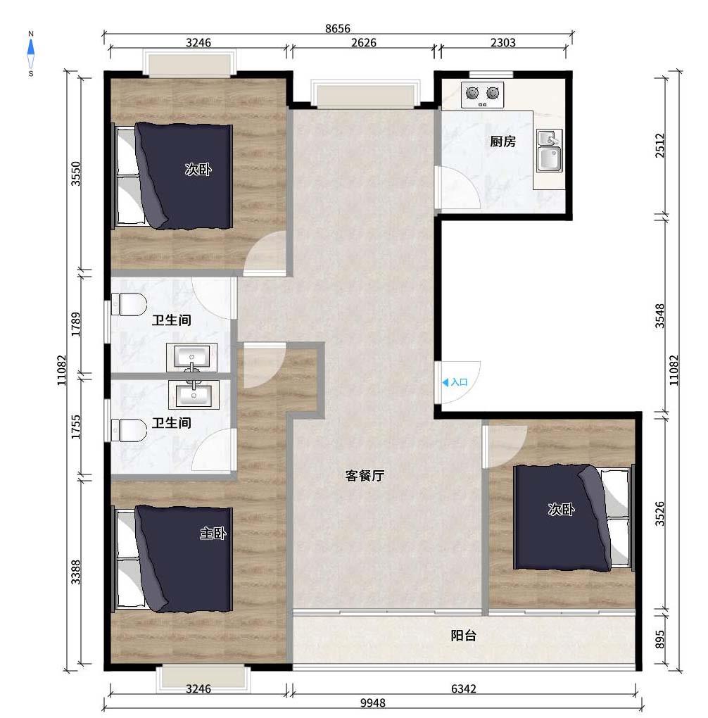 融创玉兰公馆（惠港玉兰苑）二区