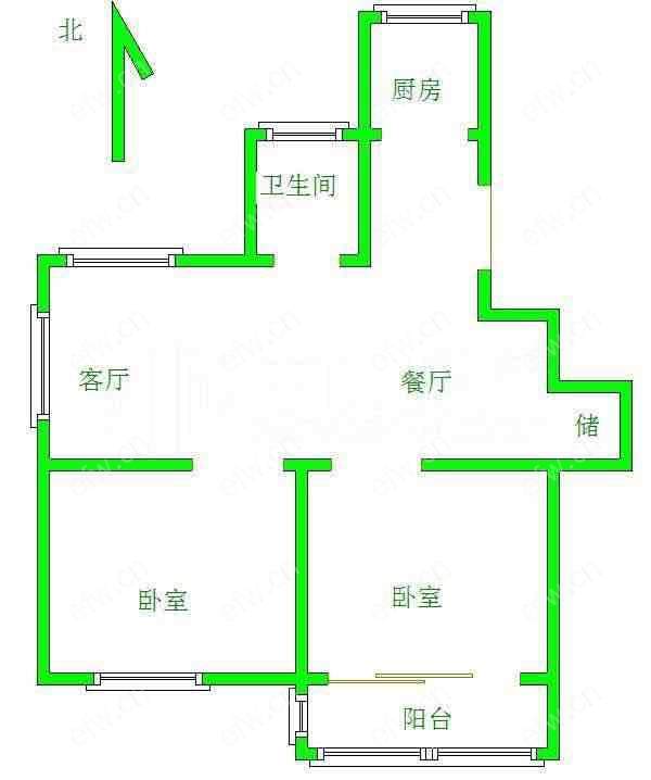 锡景苑 2室2厅