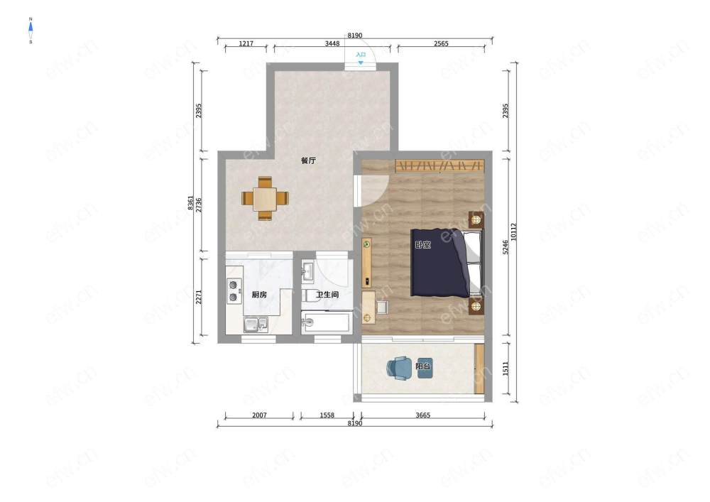 village  简单装room房 近地