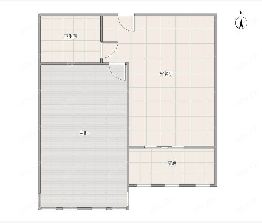 金马国际花园 1室1厅