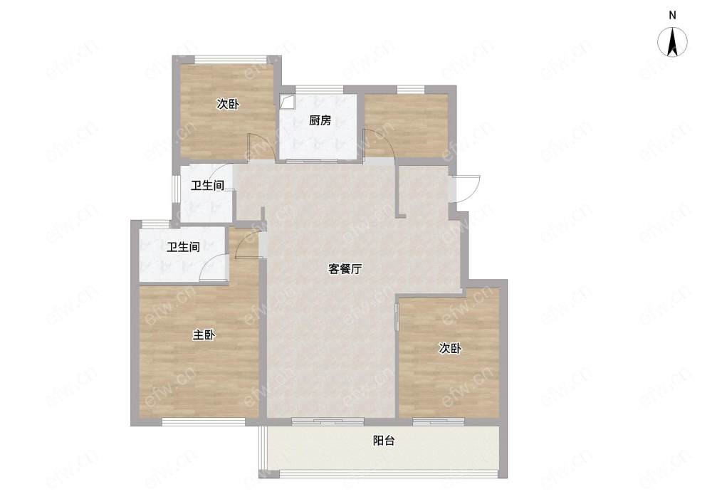 自有星级物业 次新小区 近一小 开发商硬装交付