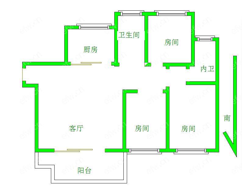 万科天一新著 3房 全明户型 另送家电