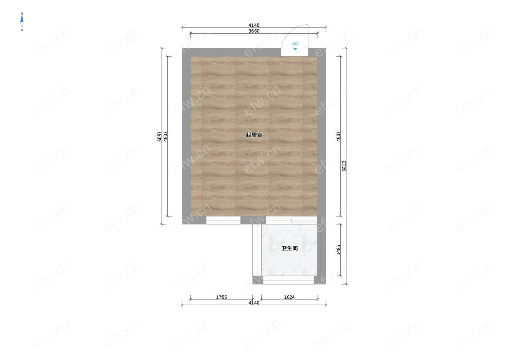 建设新村单间出售