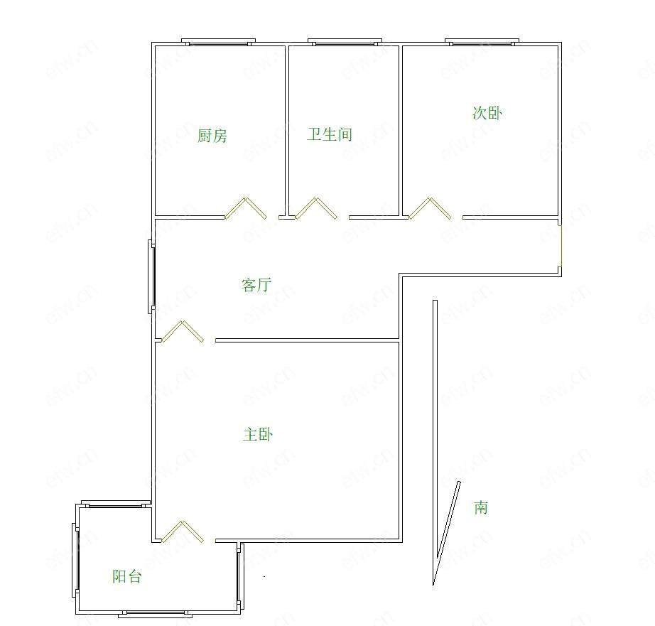 刘潭新村 2室1厅。。。。。。