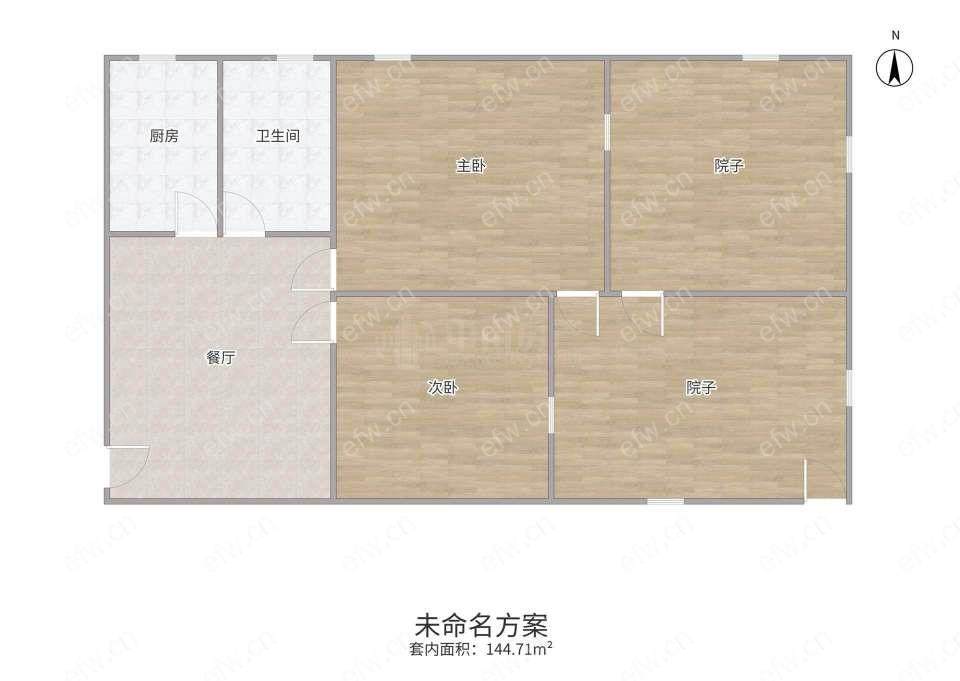 风雷新村西区2房带院子开门