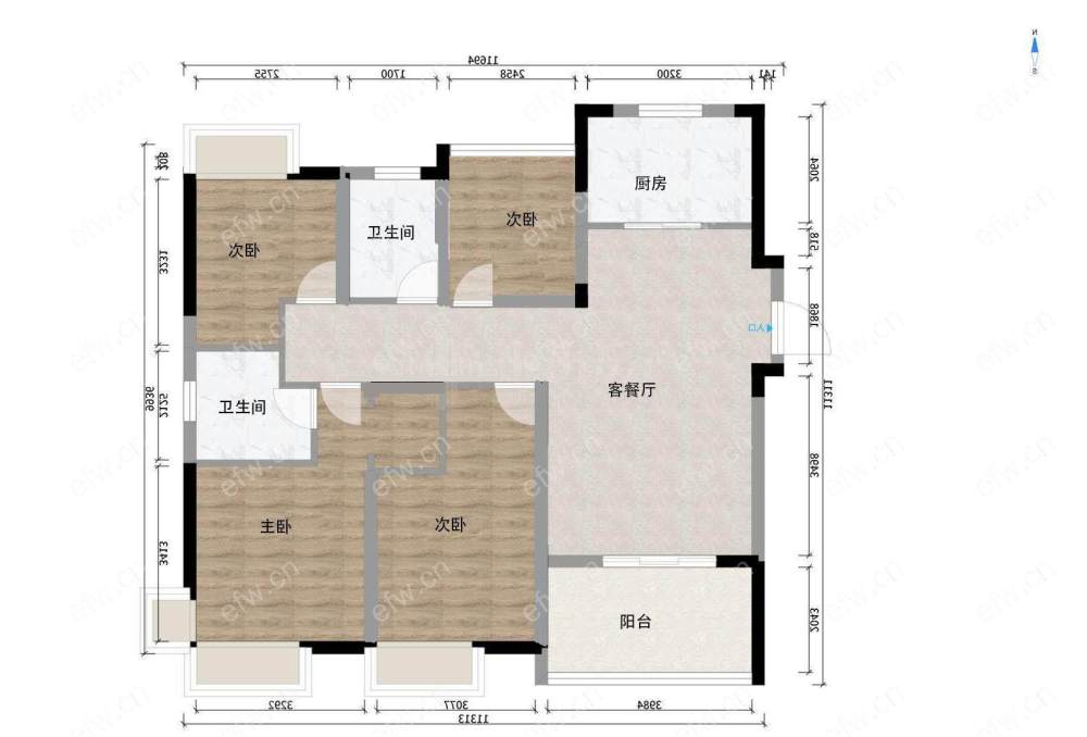 吉宝凌云峰阁 3房 全明户型 另送家电