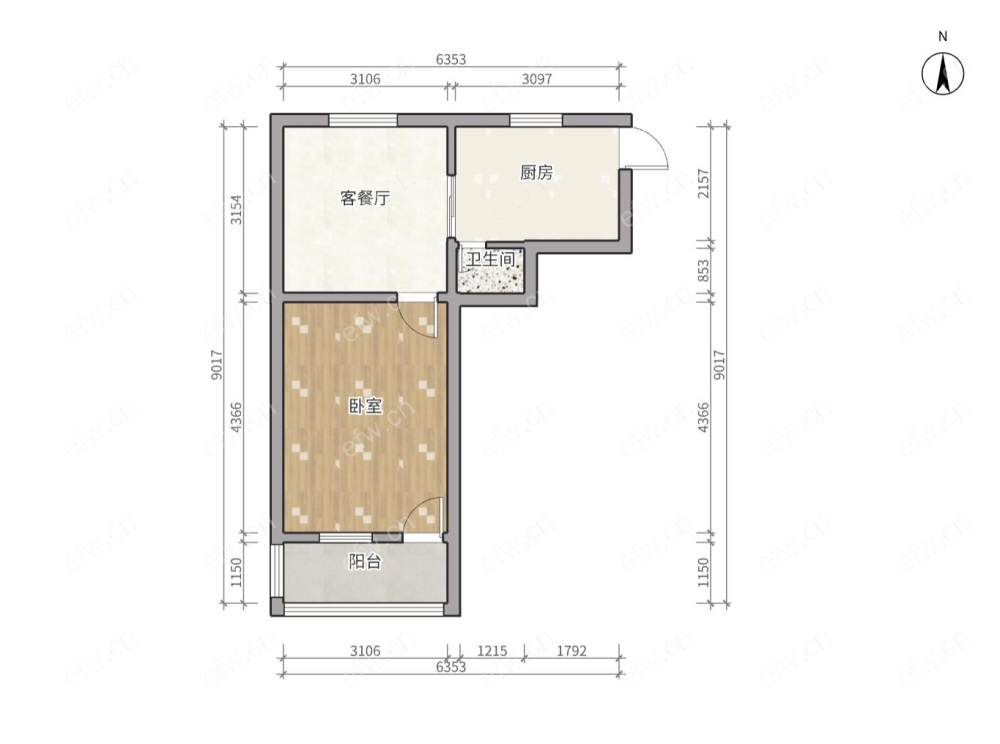 盛岸一村靠近高架的单间