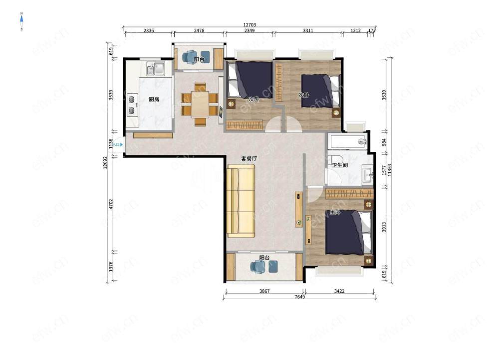 精装修，随时看房