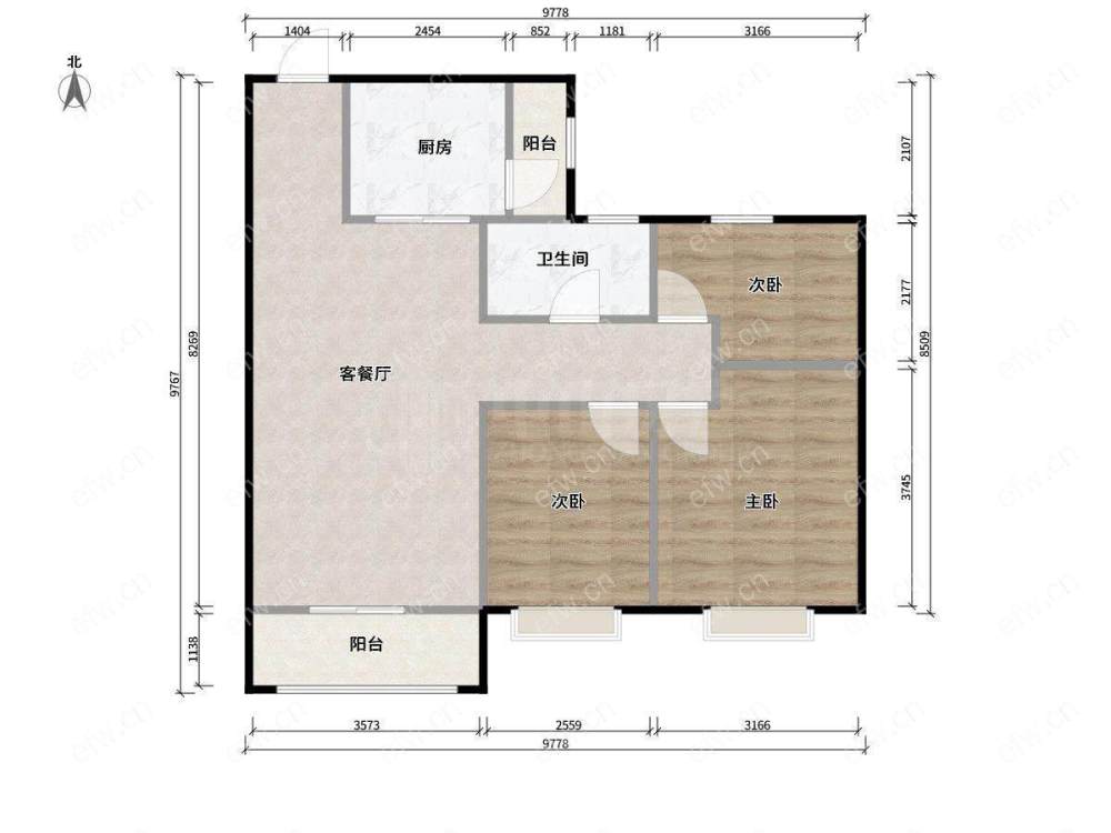 room房豪装拎包即住,village尽享优雅品质,多重阳台+飘窗