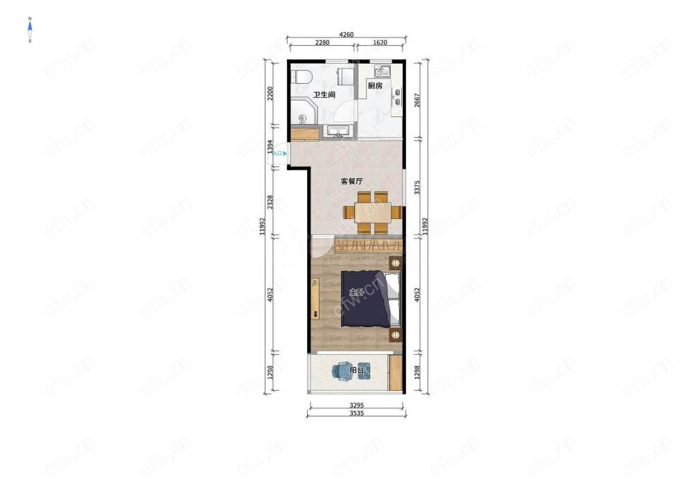 叙丰里 温馨小家 客厅带窗 精装自住 50万价可商