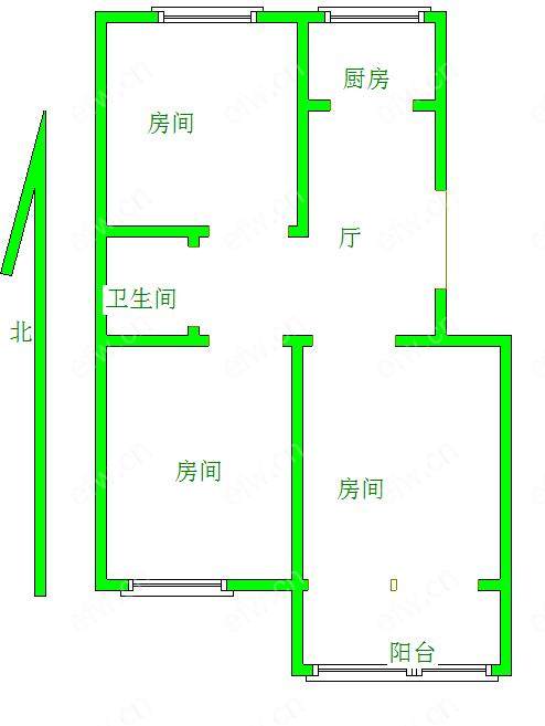 槐树巷 3室1厅 诚意出售 价格可商