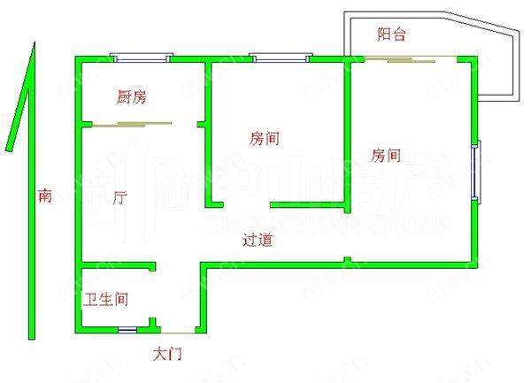 印染新村 2室1厅