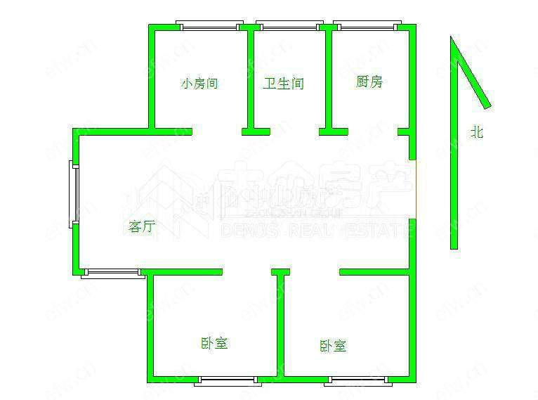 华夏青城（怡景苑） 3室2厅