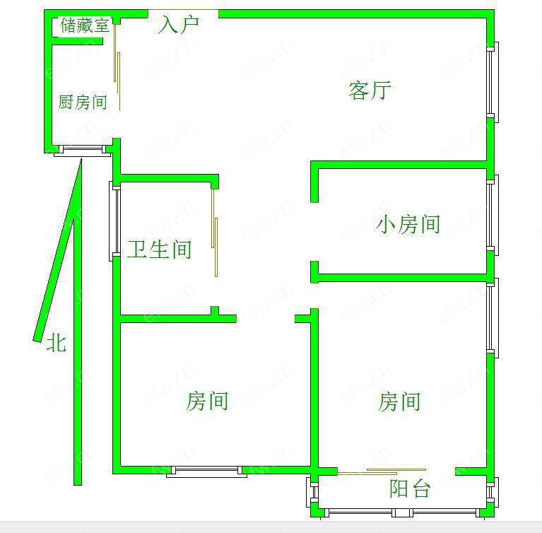 太湖新城 3室2厅