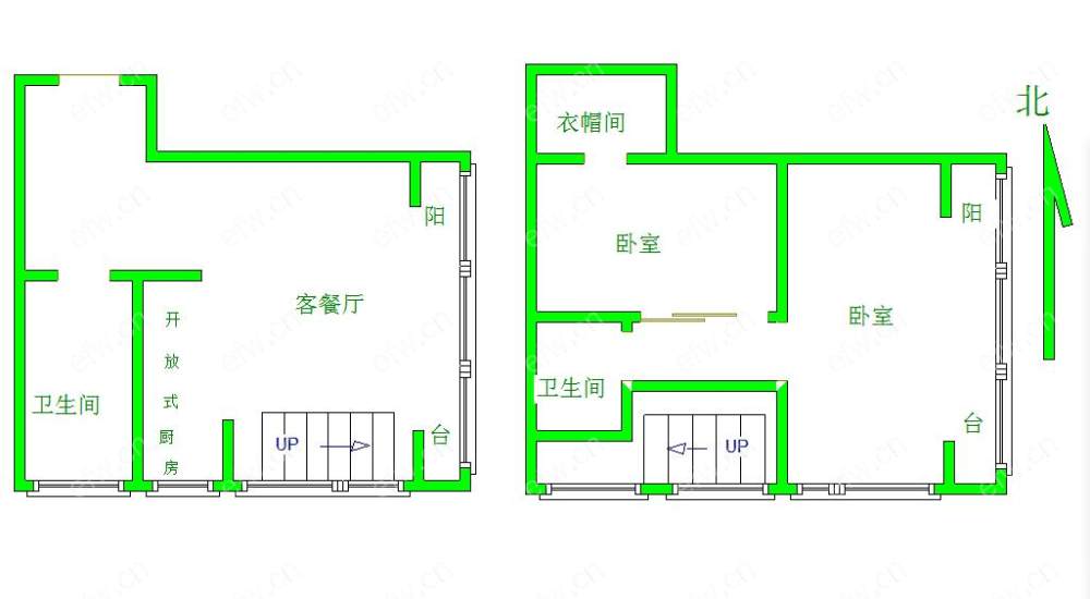 哥伦布广场(广益) 2室1厅