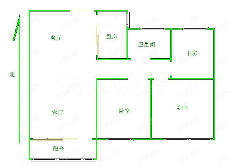 天渝骏园 精装修诚心卖2室2厅