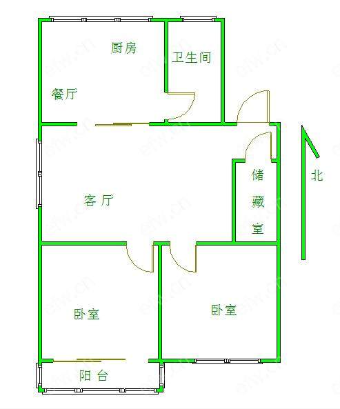 梨南苑 2室2厅